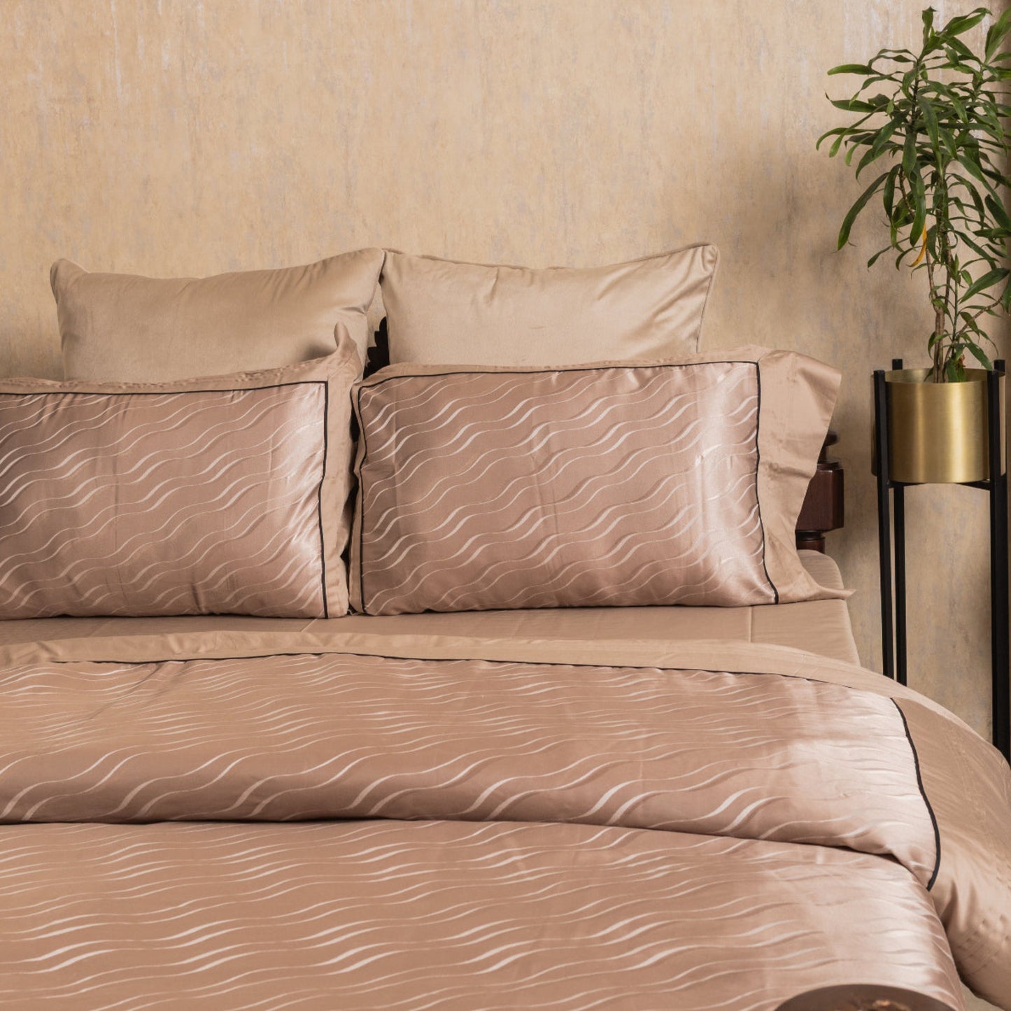 PREMIUM TROUSSEAU  BEDSPREAD  4PCS SET [B0003]