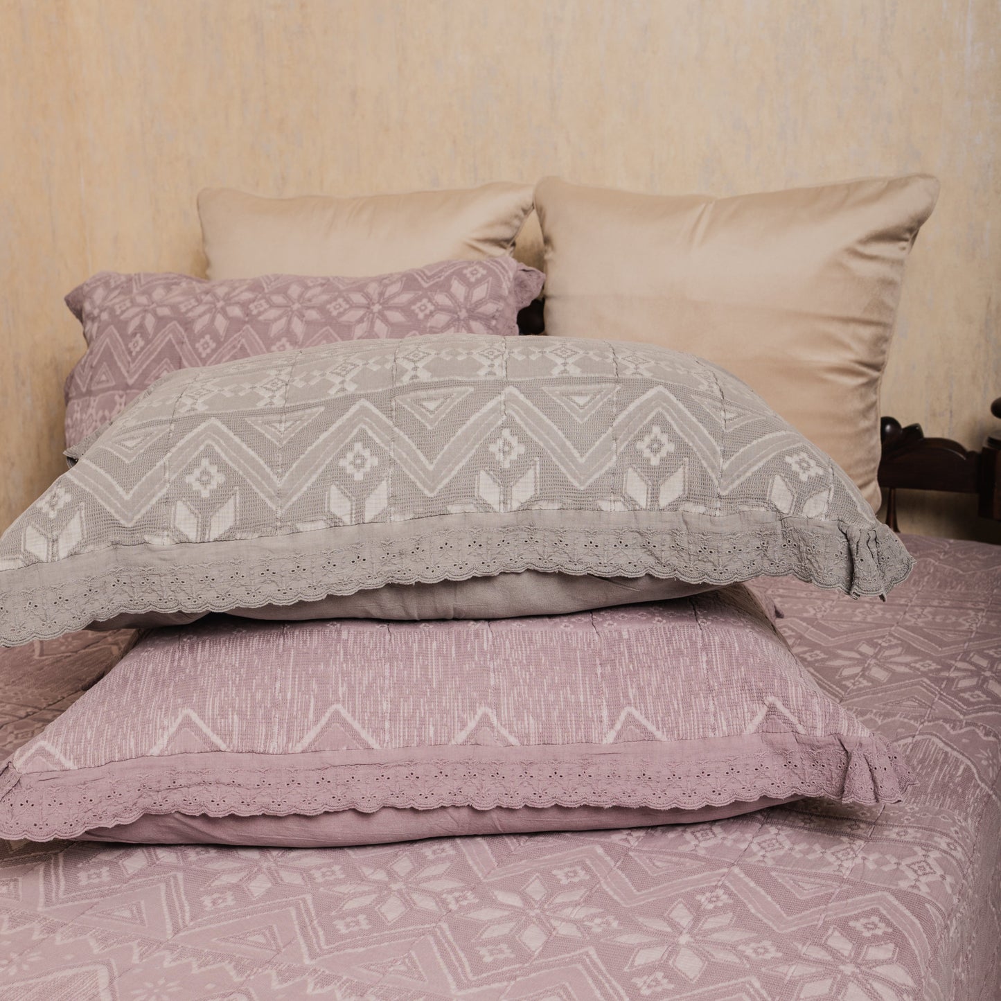 Pima cotton bedcover 3pcs Set [B0025]
