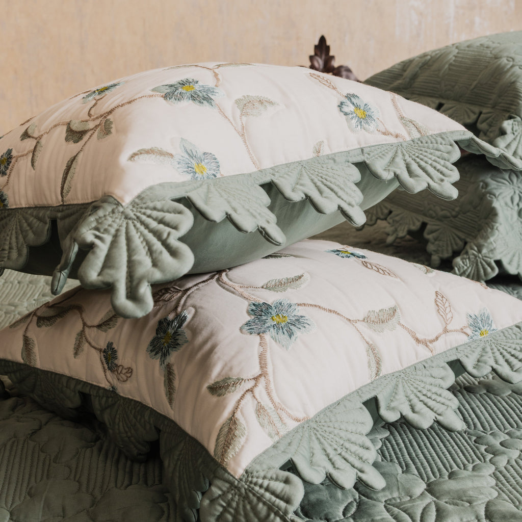 Quilted cotton bedcover 5 pcs set [B0023]