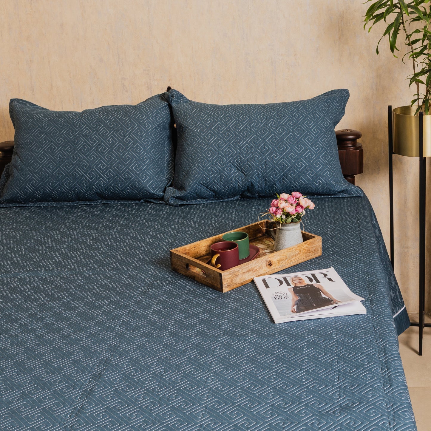 Cotton bedcover 3 pcs set [B0020]