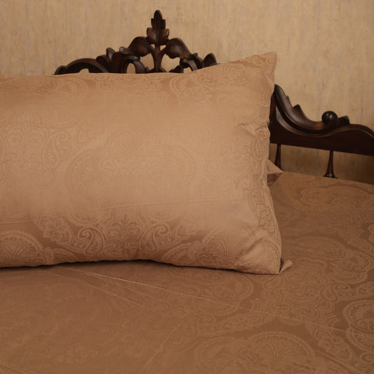 300TC JACQUARD BEDSHEET 3PCS SET [B0012]