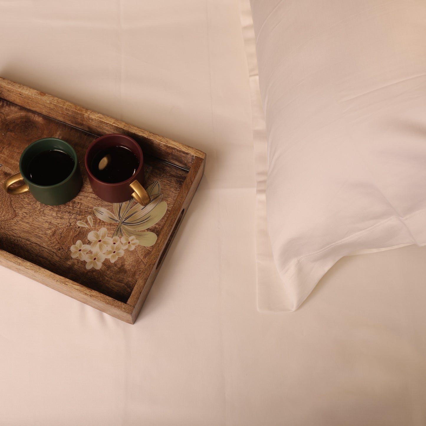 1200Tc Cotton Bedsheets 3PC SET [B0013]