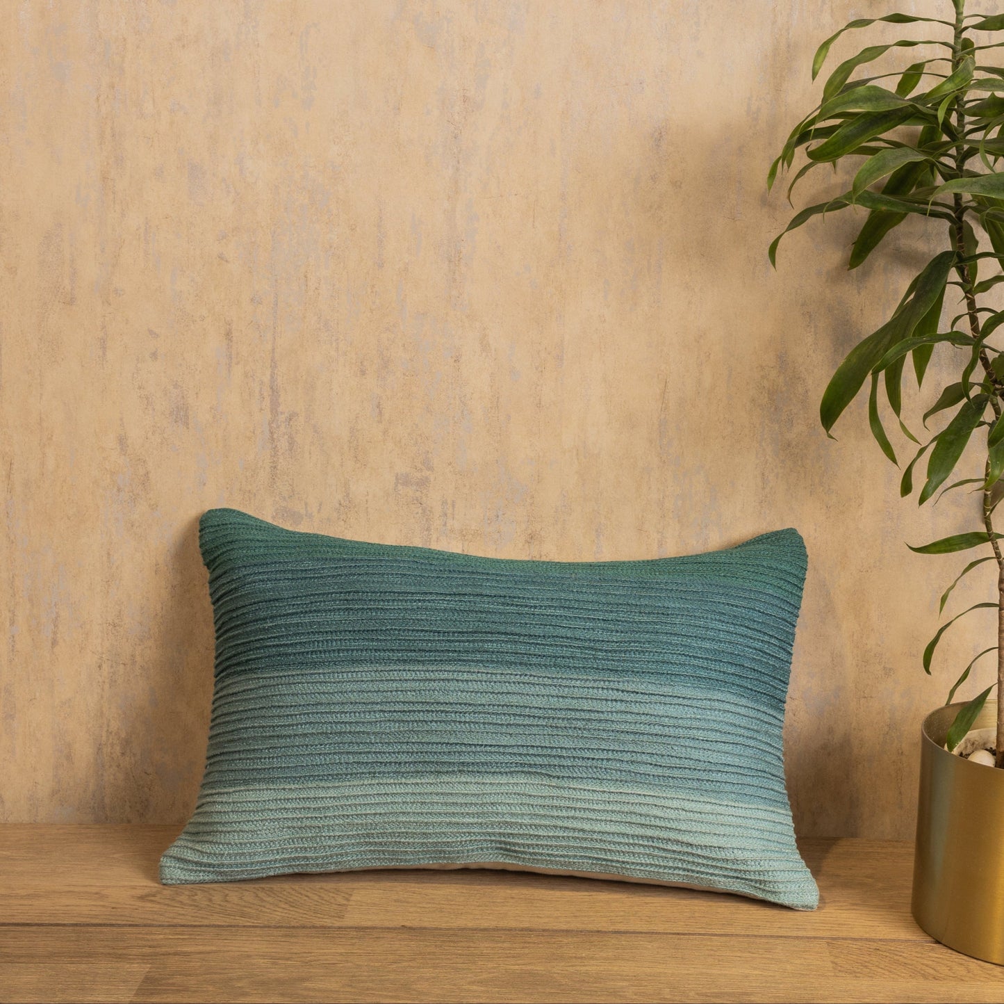 OMBRE COTTON CUSHION COVER (12x20) [Cc0004]