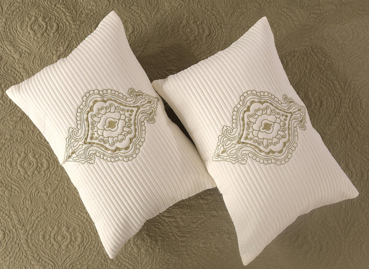 QUILTED BEDCOVER 5PCS SET [B0041]