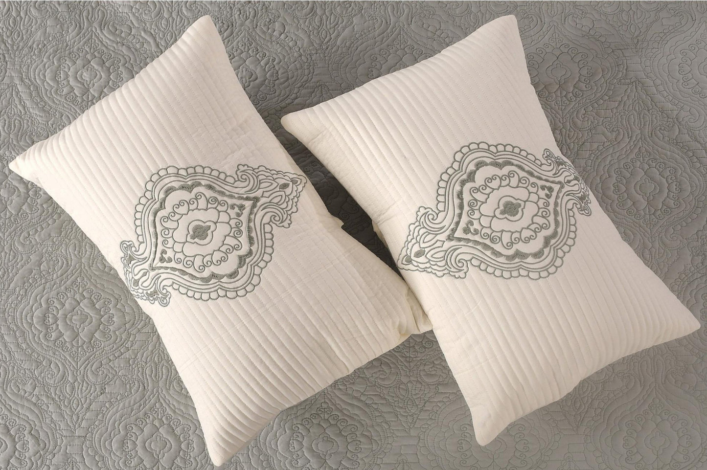 QUILTED BEDCOVER 5PCS SET [B0037]