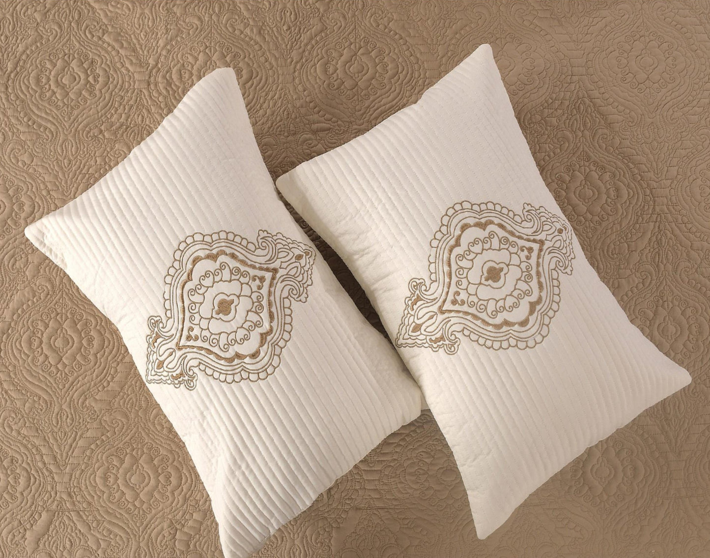 QUILTED BEDCOVER 5PCS SET [B0031]