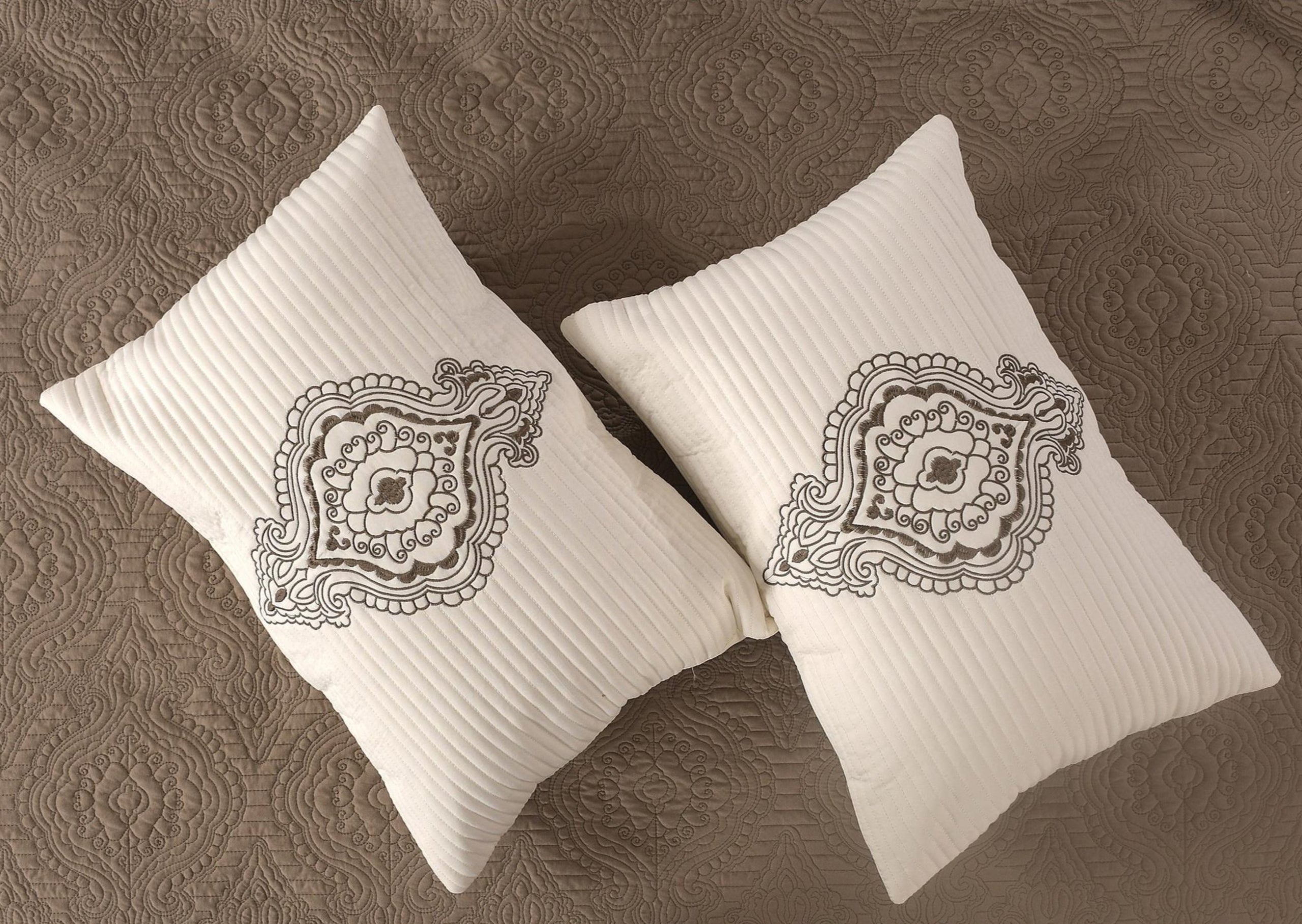 QUILTED BEDCOVER 5PCS SET [B0039]