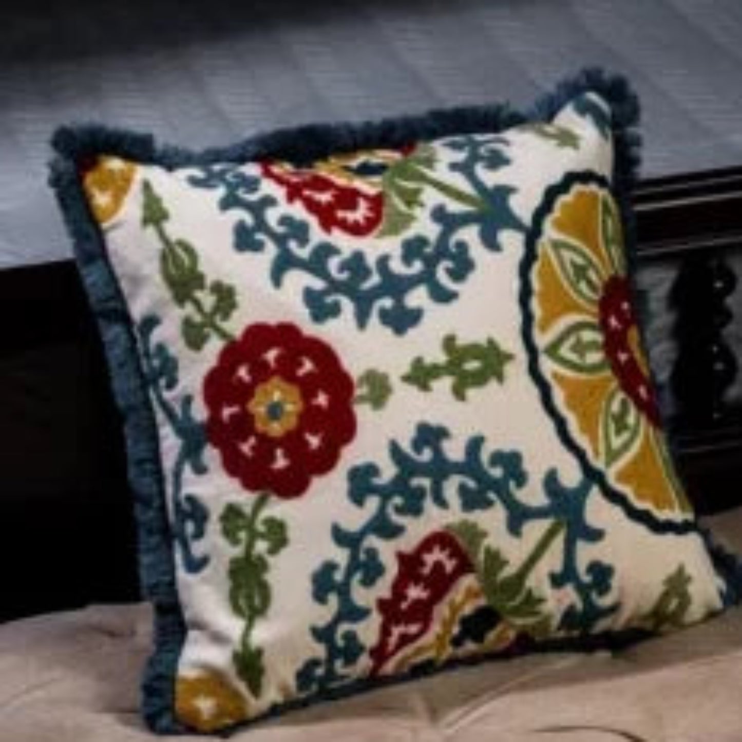 Multi-Color Cushion Cover (18x18) [Cc0034]
