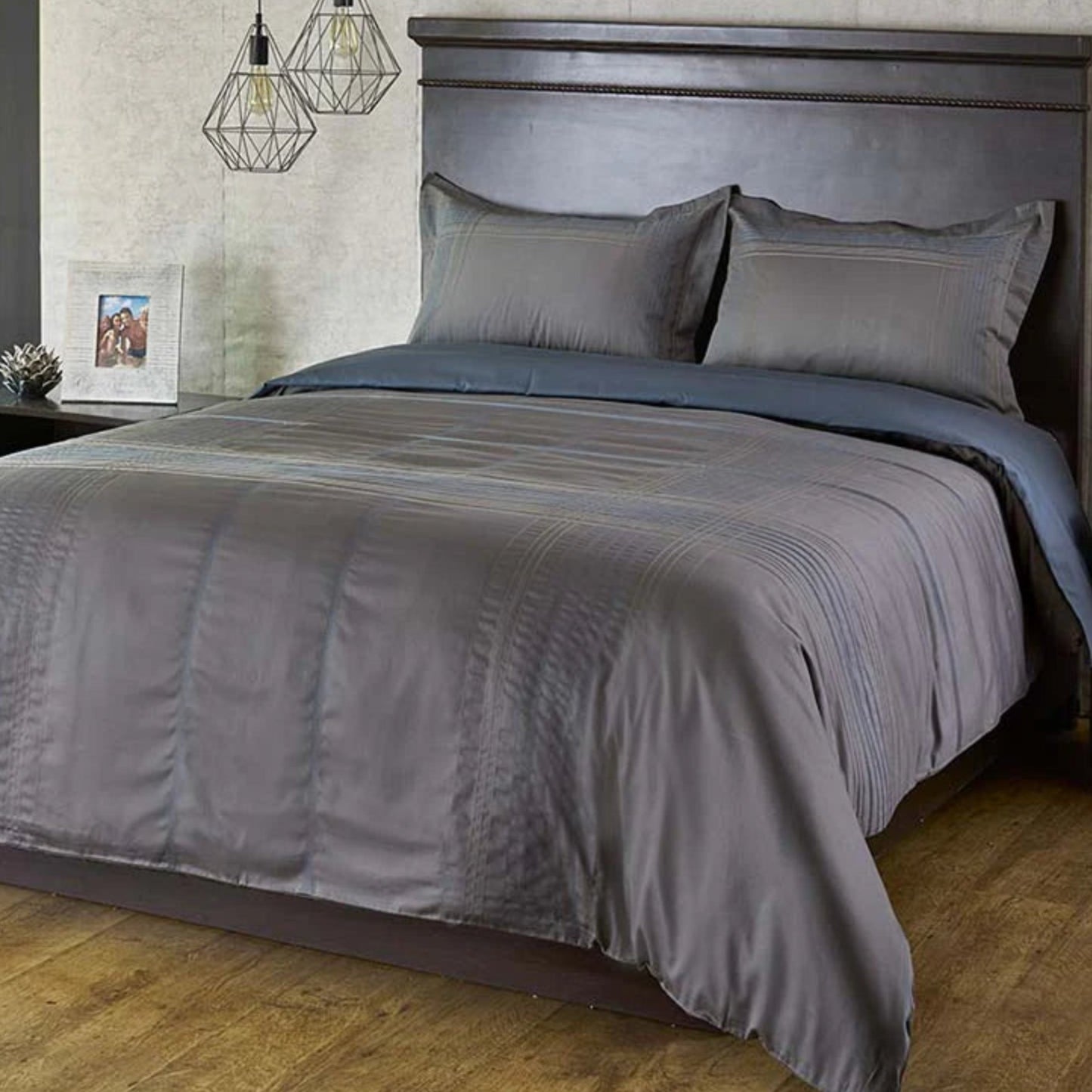 Satin Cotton Duvet Cover Set