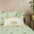 Embroidered Quilted Bed Spread [B0030]