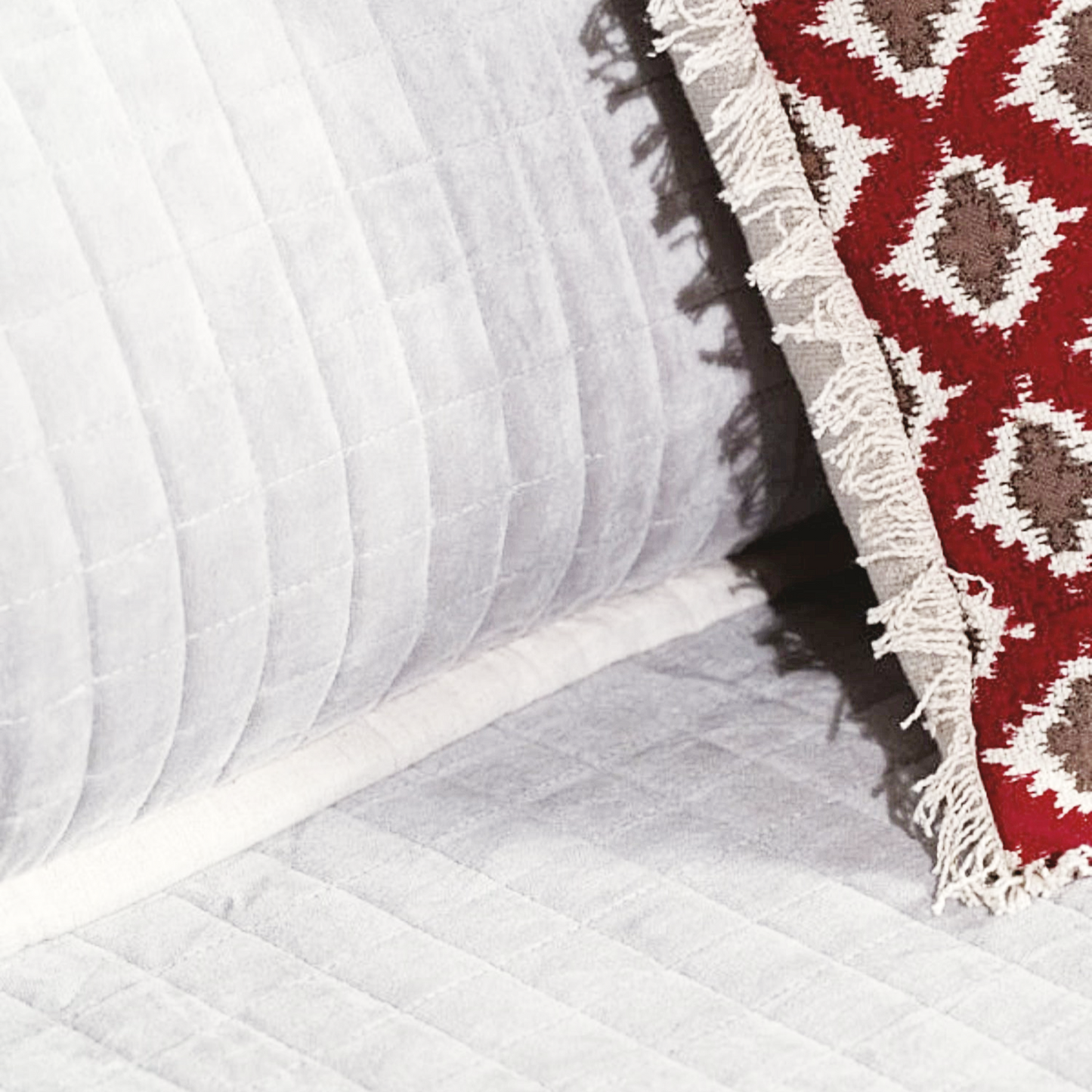 Premium Velvet Quilted Bed Cover 3pcs Set [B0028]